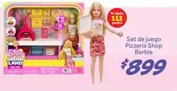 Soriana Híper Barbie Pizzería Shop oferta