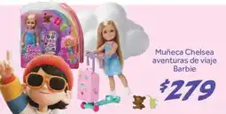 Soriana Híper Barbie Muñeca Chelsea aventuras de viaje oferta