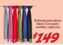 Soriana Híper Basic Concepts Bufanda para dama oferta