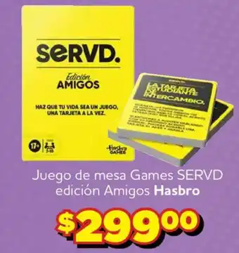 Hasbro SERVD edición Amigos