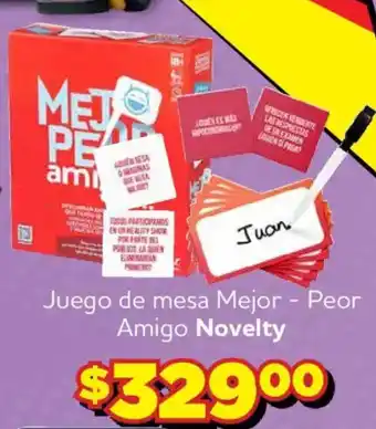 Mejor - Peor Amigo Novelty