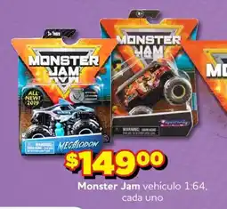Soriana Mercado Monster Jam vehículo 1:64 oferta
