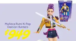 Soriana Híper Muñeca Rumi K-Pop Demon Hunters oferta
