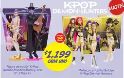 Soriana Híper Mattel K-Pop Demon Hunters oferta