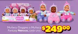 Soriana Mercado Nenuco Muñeco Doggies o Muñeca Fantasy oferta