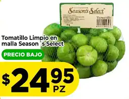 HEB Season's Select Tomatillo Limpio en malla oferta