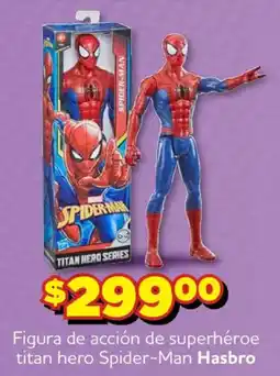 Soriana Mercado Hasbro titan hero Spider-Man oferta