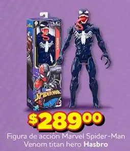 Soriana Mercado Hasbro Figura de acción Marvel Spider-Man Venom titan hero oferta