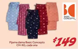 Soriana Híper Basic Concepts Pijama dama oferta