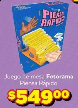 Soriana Mercado Fotorama Piensa Rápido oferta