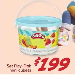 Soriana Híper Play-Doh mini cubeta oferta