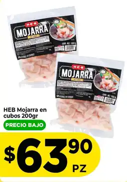 HEB HEB Mojarras en cubos oferta
