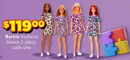 Soriana Mercado Barbie muñeca básica oferta