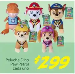 Soriana Híper Paw Patrol Peluche Dino oferta