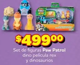 Soriana Mercado Paw Patrol dino película rex y dinosaurios oferta