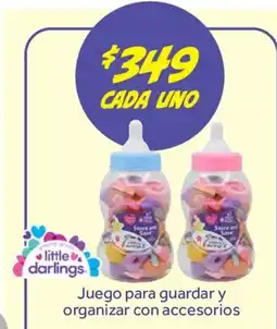 Soriana Híper little darlings Juego para guardar y organizar con accesorios oferta