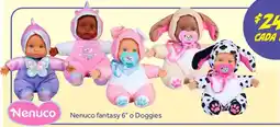 Soriana Híper Nenuco Nenuco fantasy 6" o Doggies oferta