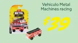 Soriana Híper Vehículo Metal Machines racing oferta