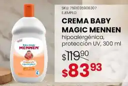 Woolworth Mennen crema baby magic oferta