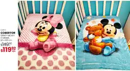 Woolworth Disney Cobertor Mickey O Minnie oferta