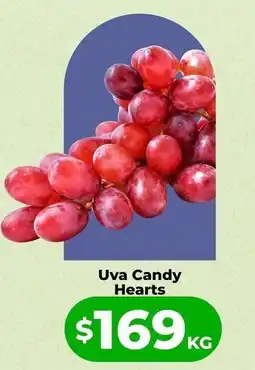HEB Uva candy hearts oferta