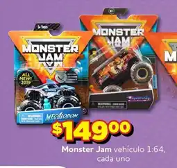 Soriana Express Monster Jam vehículo 1:64 oferta