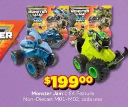Soriana Express Monster Jam 1:64 Feature oferta