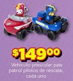 Soriana Express paw patrol pilotos de rescate oferta