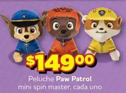 Soriana Express Paw Patrol mini spin master oferta