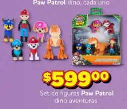 Soriana Express Paw Patrol dino aventuras oferta