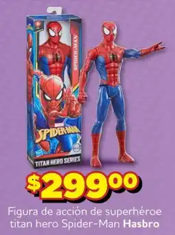 Soriana Express Hasbro figura de acción de superhéroe titan hero Spider-Man oferta