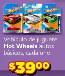 Soriana Express Hot Wheels autos basicos oferta