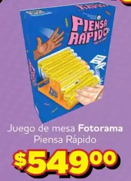 Soriana Express Fotorama Piensa Rápido oferta