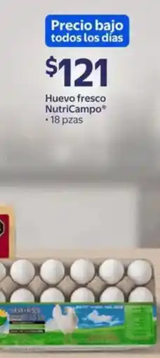 Walmart Express NutriCampo Huevo fresco oferta