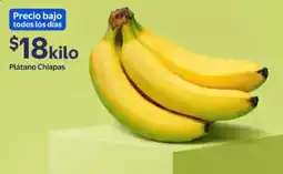 Walmart Express Plátano Chiapas oferta