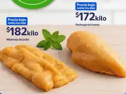 Walmart Express Milanesa de pollo oferta