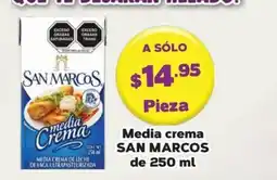 Super Aki San Marcos media crema oferta