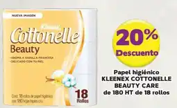 Super Aki Kleenex Cottonelle Beauty oferta