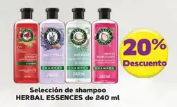 Super Aki herbal essences selección de shampoo oferta