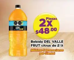 Super Aki Bebida DEL VALLE FRUT citrus oferta
