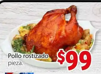 Soriana Mercado Pollo Rostizado Pieza oferta