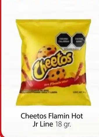 Cheetos Flamin Hot Jr Line 18gr