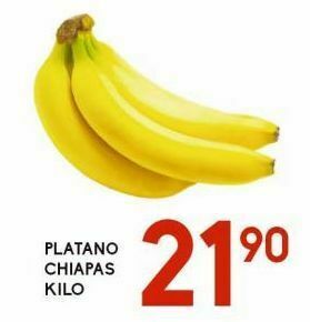 Alsuper Platano Chiapas oferta