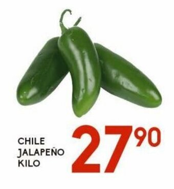 Alsuper Chile Jalapeño Kilo oferta