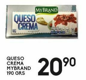 Alsuper Queso Crema Mybrand 190g oferta