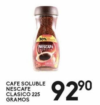 Alsuper Café Soluble Nescafé Clásico 225g oferta