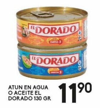 Alsuper Atún en Agua o Aceite El Dorado 130g oferta