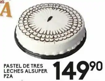 Alsuper Pastel de Tres Leches Alsuper oferta