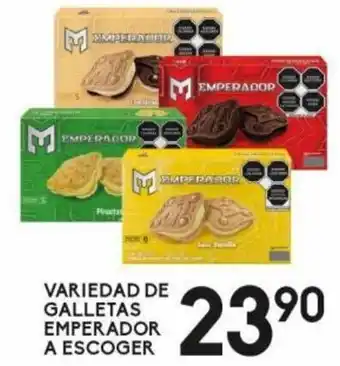 Variedad de Galletas Emperador