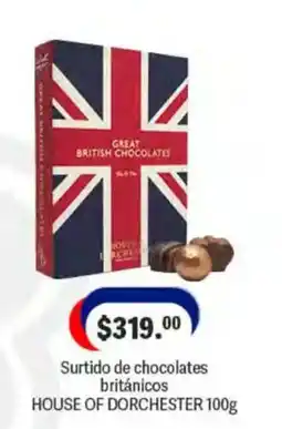 La Comer house of dorchester surtido de chocolates británicos oferta